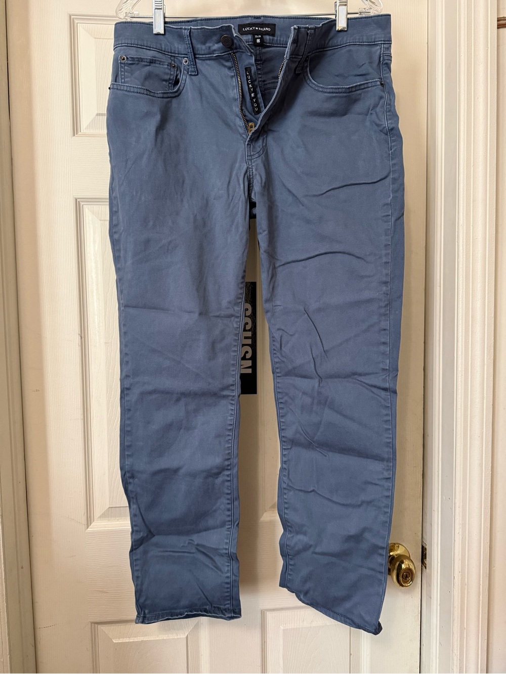 Lucky Brand men’s Slate Blue Straight-Leg Jeans